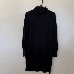 Lululemon Women's Black Turtleneck Sweater Dress No Size